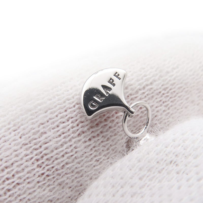 グラフ ネックレス アイコン ペアシェイプ ダイヤモンド ペンダント RGP707 ダイヤ 中石0.53ct K18WGホワイトゴールド