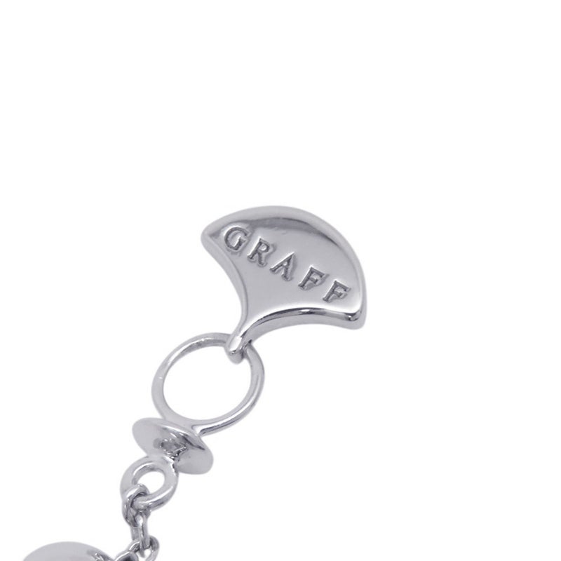 グラフ ネックレス アイコン ペアシェイプ ダイヤモンド ペンダント RGP707 ダイヤ 中石0.53ct K18WGホワイトゴールド