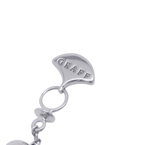 グラフ ネックレス アイコン ペアシェイプ ダイヤモンド ペンダント RGP707 ダイヤ 中石0.53ct K18WGホワイトゴールド