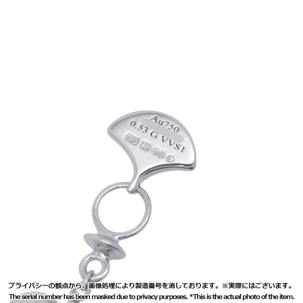 グラフ ネックレス アイコン ペアシェイプ ダイヤモンド ペンダント RGP707 ダイヤ 中石0.53ct K18WGホワイトゴールド