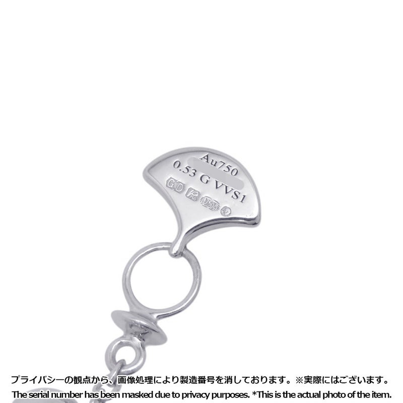 グラフ ネックレス アイコン ペアシェイプ ダイヤモンド ペンダント RGP707 ダイヤ 中石0.53ct K18WGホワイトゴールド
