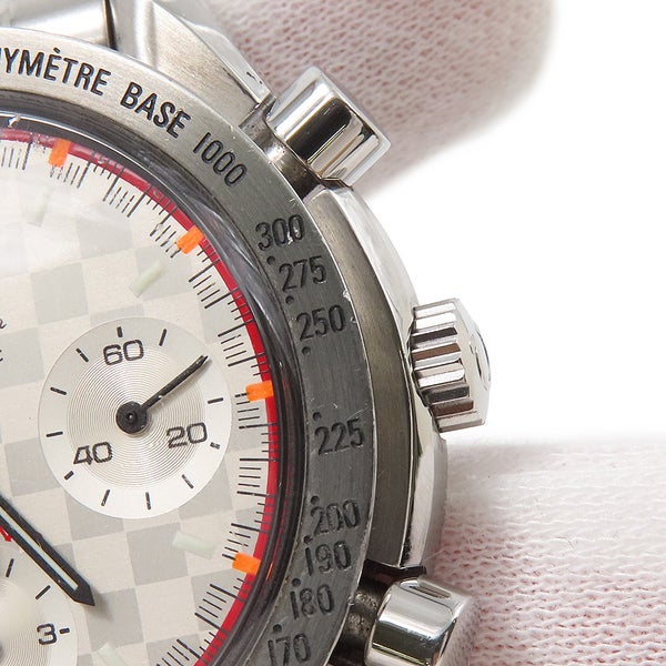 オメガ スピードマスター レーシング ミハエル・シューマッハ 限定4000本 3517.30.00 シルバー文字盤