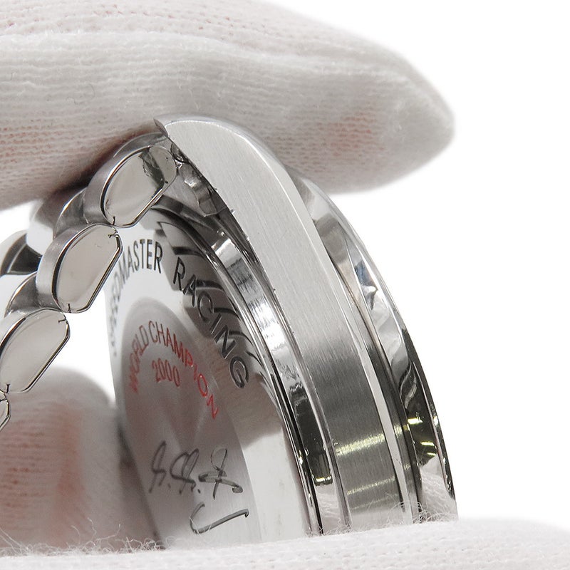 オメガ スピードマスター レーシング ミハエル・シューマッハ 限定4000本 3517.30.00 シルバー文字盤