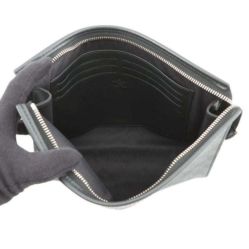 ルイヴィトン クラッチバッグ ダミエ・グラフィット ポシェット･ヴォワヤージュ N41696 メンズ 黒 ブラック