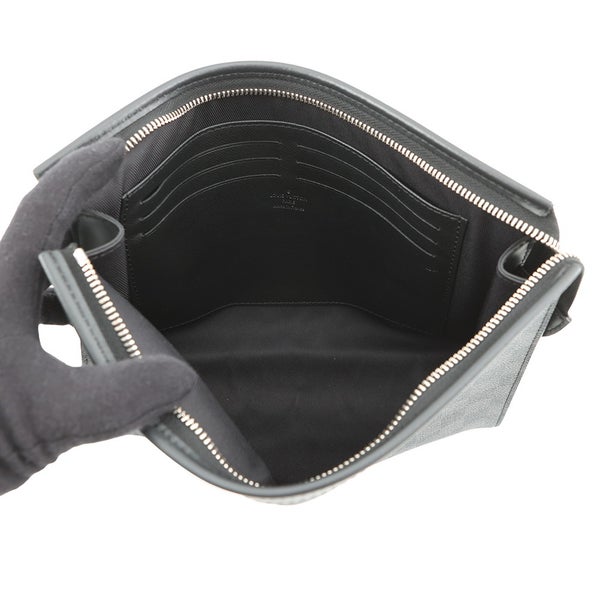 ルイヴィトン クラッチバッグ ダミエ・グラフィット ポシェット･ヴォワヤージュ N41696 メンズ 黒 ブラック