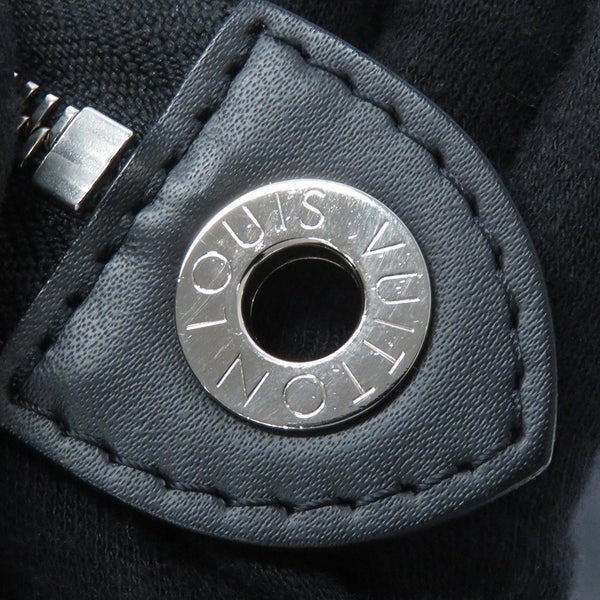 ルイヴィトン クラッチバッグ ダミエ・グラフィット ポシェット･ヴォワヤージュ N41696 メンズ 黒 ブラック