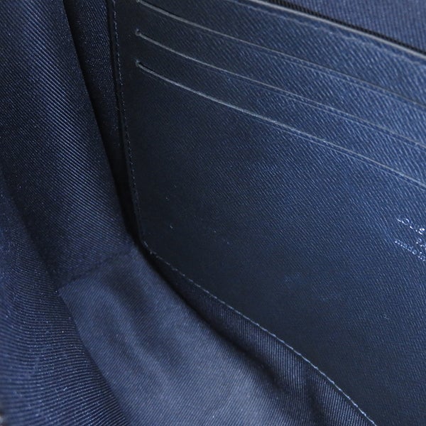 ルイヴィトン クラッチバッグ ダミエ・グラフィット ポシェット･ヴォワヤージュ N41696 メンズ 黒 ブラック