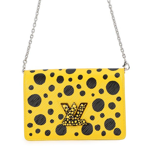 ルイヴィトン チェーンウォレット エピ/インフィニティ・ドット LV×YK ポルトフォイユ ツイスト M81987  草間彌生 コラボ