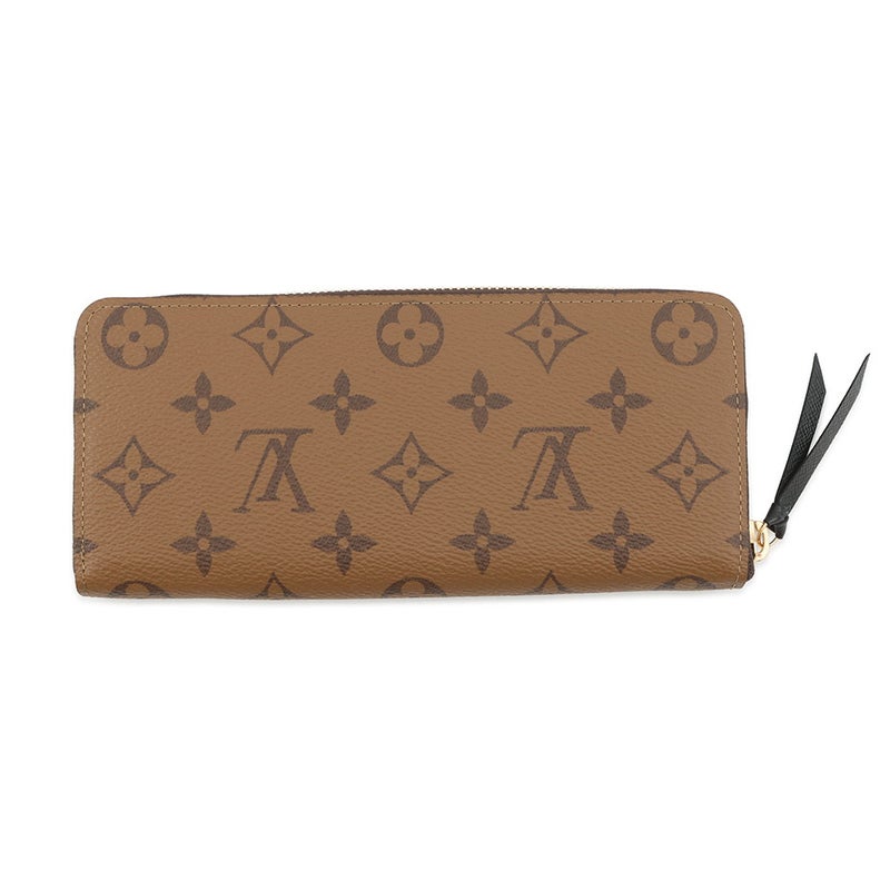 ルイヴィトン 長財布 モノグラム・リバース ポルトフォイユ・クレマンス M82336 LOUIS VUITTON 黒