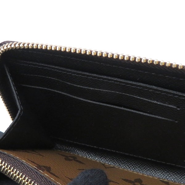 ルイヴィトン 長財布 モノグラム・リバース ポルトフォイユ・クレマンス M82336 LOUIS VUITTON 黒