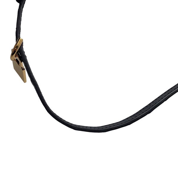 エルメス べルト ラッキー 15 ブラック/ゴールド金具 ポロサスマット Y刻印 サイズ75 黒