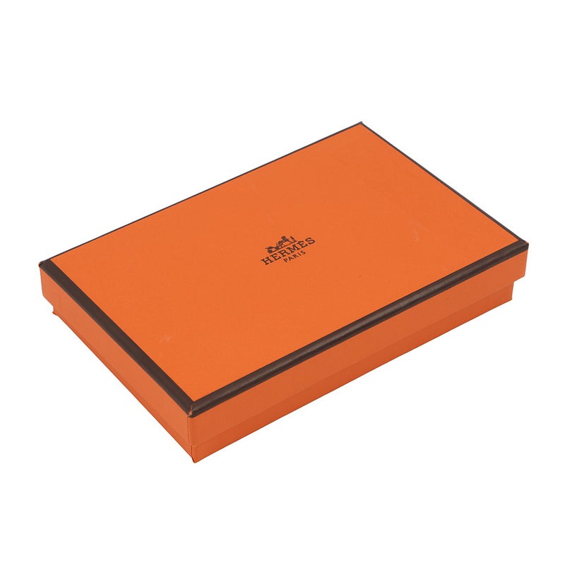 エルメス コインケース カルヴィ デュオ ヴェールユッカ/シルバー金具 エプソン B刻印 財布