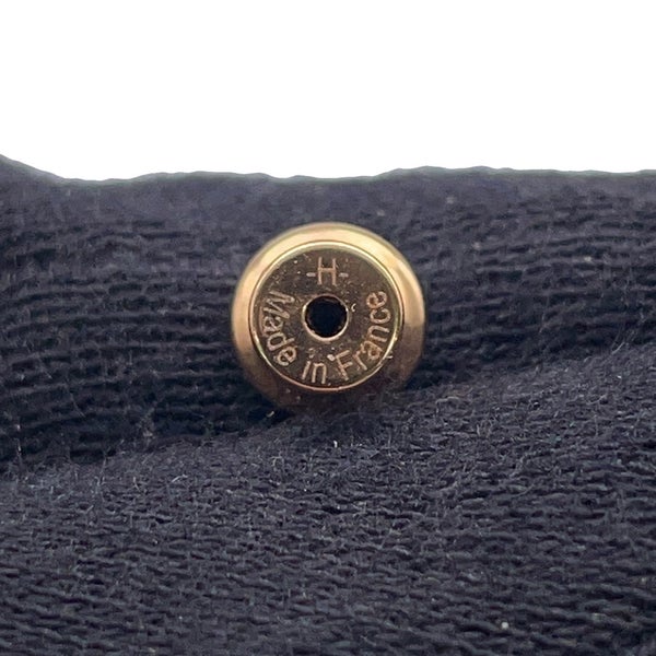 エルメス ピアス ミニ・マイヨン クレーム/ピンクゴールド金具 HERMES アクセサリー