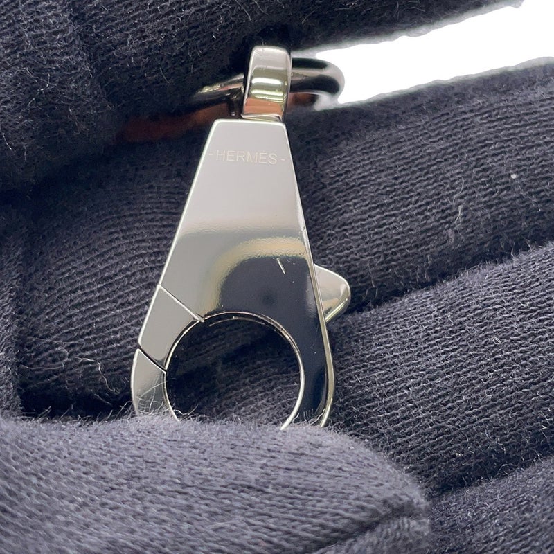 エルメス ショルダーストラップ バンドリエール サングル ジグザグ エクリュ/ゴールド/シルバー金具 キャンバス/スイフト W刻印