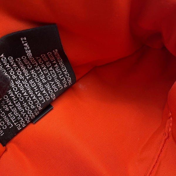 エルメス ポーチ ボリードポーチ ミニミニ ナチュラル/シルバー金具 コットン HERMES 小物入れ