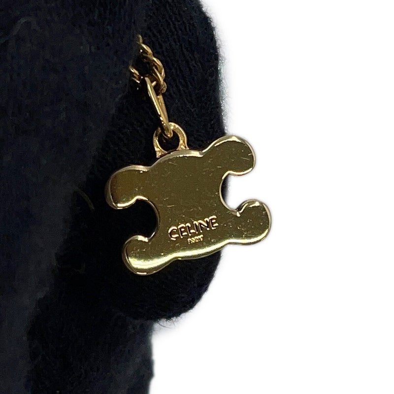 セリーヌ ネックレス トリオンフ ラインストーン メタル 460GB6BZI.35OR CELINE アクセサリー