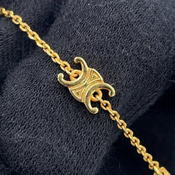 セリーヌ ネックレス ミニトリオンフ メタル 460MS6BRA.35OR CELINE アクセサリー