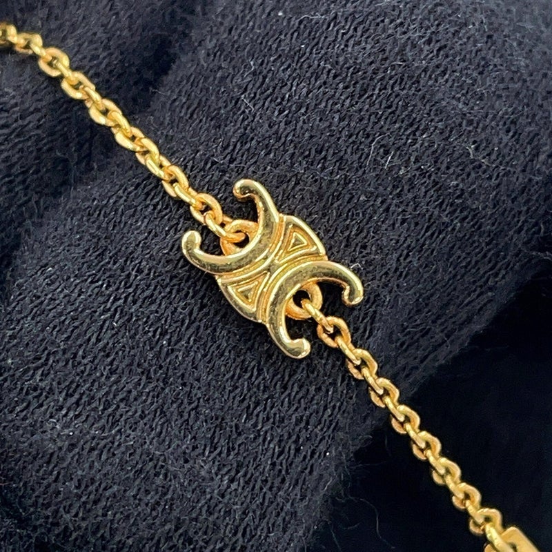 セリーヌ ネックレス ミニトリオンフ メタル 460MS6BRA.35OR CELINE アクセサリー