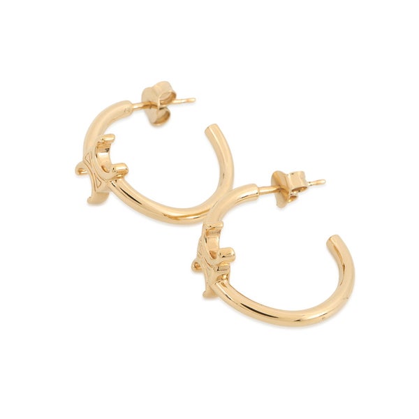 セリーヌ ピアス トリオンフ アシンメトリックフープ メタル 460RD6BRA.35OR CELINE アクセサリー