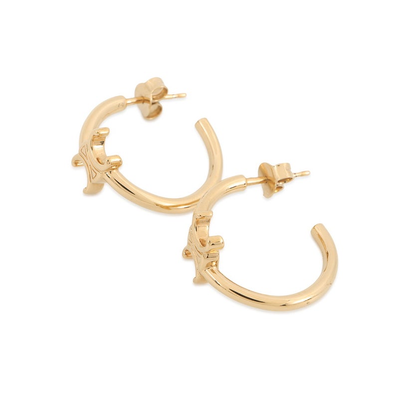 セリーヌ ピアス トリオンフ アシンメトリックフープ メタル 460RD6BRA.35OR CELINE アクセサリー