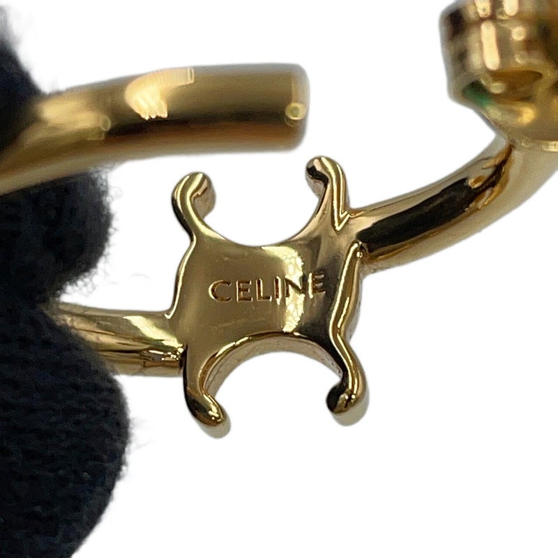 セリーヌ ピアス トリオンフ アシンメトリックフープ メタル 460RD6BRA.35OR CELINE アクセサリー