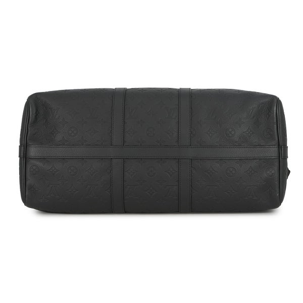 ルイヴィトン ボストンバッグ モングラム・シャドウ キーポル・バンドリエール 50 M44810 ヴィトン バッグ 旅行 2way 黒 ブラック