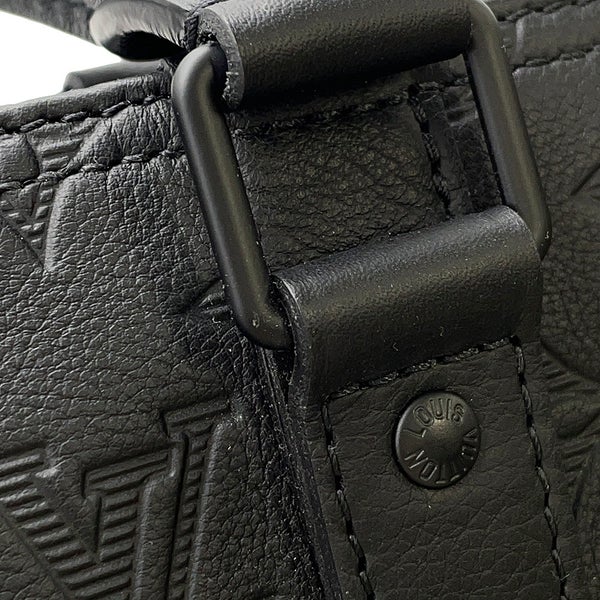 ルイヴィトン ボストンバッグ モングラム・シャドウ キーポル・バンドリエール 50 M44810 ヴィトン バッグ 旅行 2way 黒 ブラック