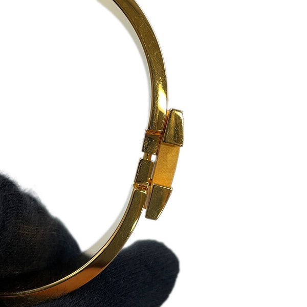 エルメス ブレスレット クリックH PM オルフェウスの魅力に誘われて ブラック/ゴールド/ゴールド金具 HERMES バングル 黒