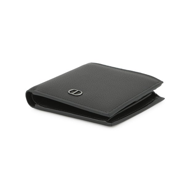 クリスチャン・ディオール 二つ折り財布 CD アイコン 2つ折りウォレット 2ESBC027CDI Christian Dior 黒