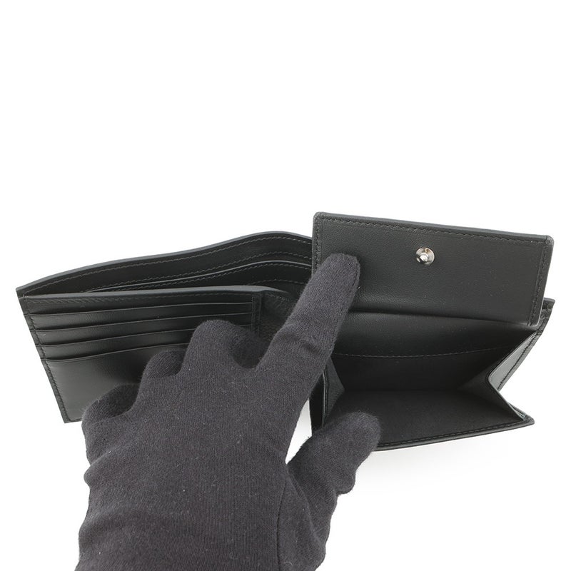 クリスチャン・ディオール 二つ折り財布 CD アイコン 2つ折りウォレット 2ESBC027CDI Christian Dior 黒