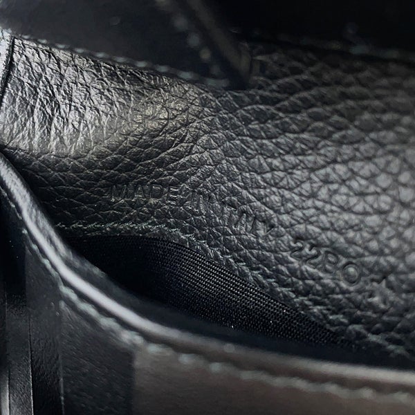 クリスチャン・ディオール 二つ折り財布 CD アイコン 2つ折りウォレット 2ESBC027CDI Christian Dior 黒