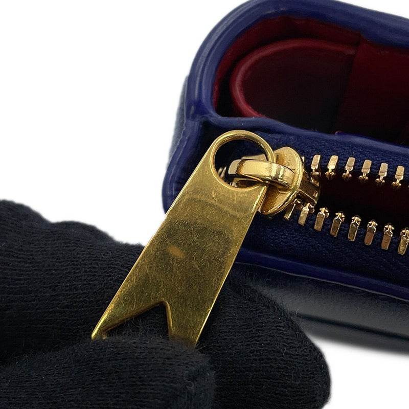 ボッテガヴェネタ 二つ折り財布 マキシイントレチャート カセット スモール ウォレット BOTTEGA VENETA バイカラー