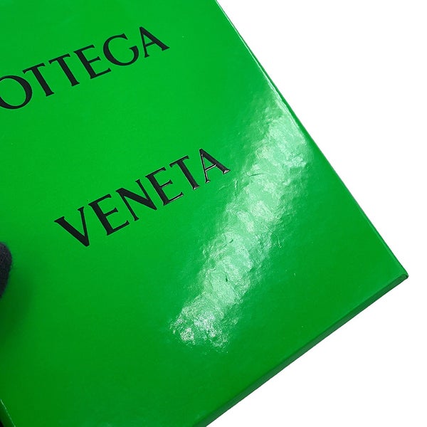 ボッテガヴェネタ 二つ折り財布 マキシイントレチャート カセット スモール ウォレット BOTTEGA VENETA バイカラー