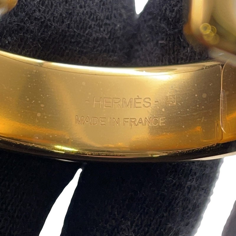 エルメス ピアス オランプ ホワイト/ゴールド金具 エプソン HERMES アクセサリー 白