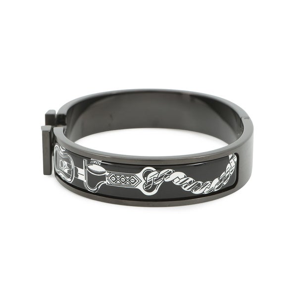 エルメス ブレスレット クリックHH エルメス・メタリック HERMES アクセサリー 黒