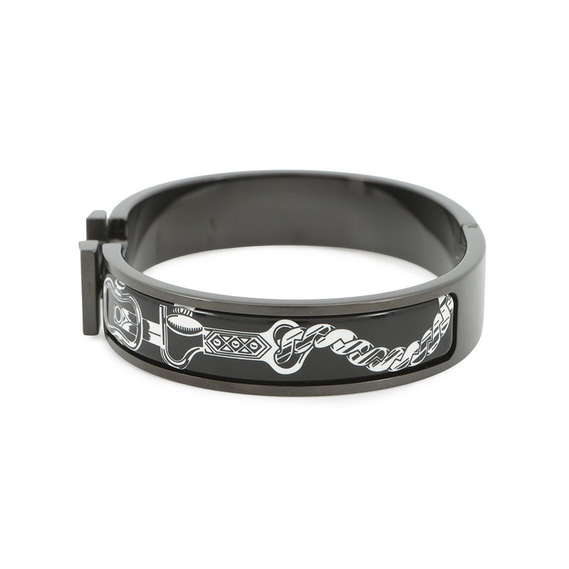 エルメス ブレスレット クリックHH エルメス・メタリック HERMES アクセサリー 黒