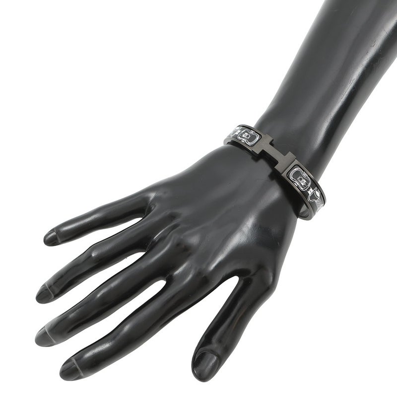 エルメス ブレスレット クリックHH エルメス・メタリック HERMES アクセサリー 黒