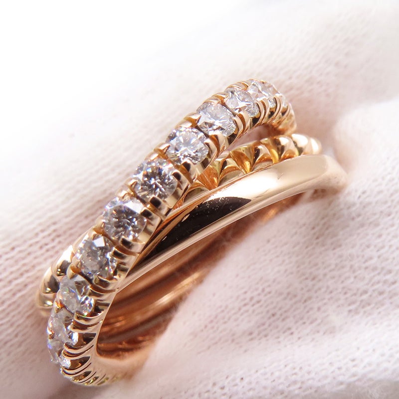 カルティエ リング エタンセル ドゥ カルティエ セミパヴェセッティング ダイヤ 81P 計0.63ct K18PG サイズ52 B4230200 指輪