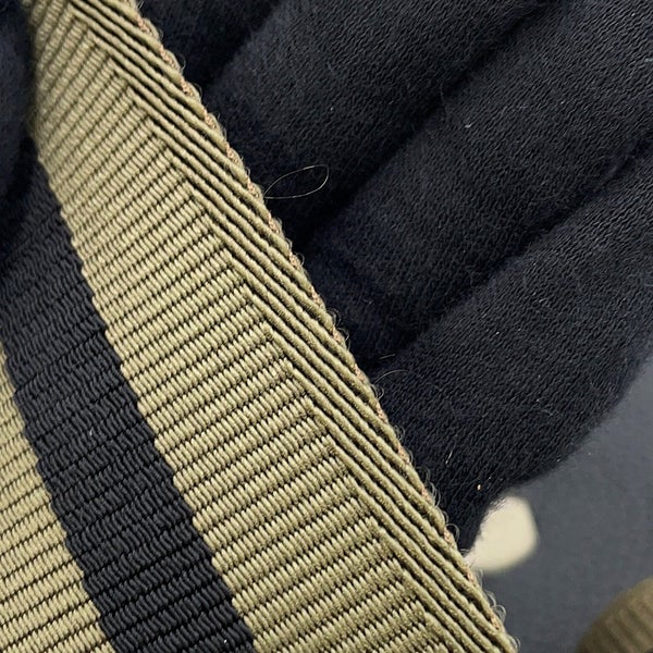 クリスチャン・ディオール ボディバッグ サドルバッグ 刺繍ロゴ Christian Dior 黒