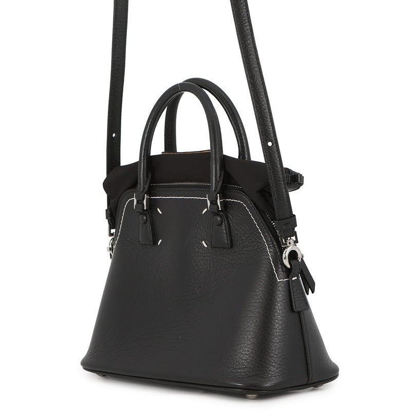 メゾンマルジェラ ハンドバッグ 5AC ミニ カーフレザー Maison Margiela 2WAY 黒