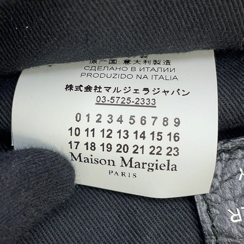 メゾンマルジェラ ハンドバッグ 5AC ミニ カーフレザー Maison Margiela 2WAY 黒