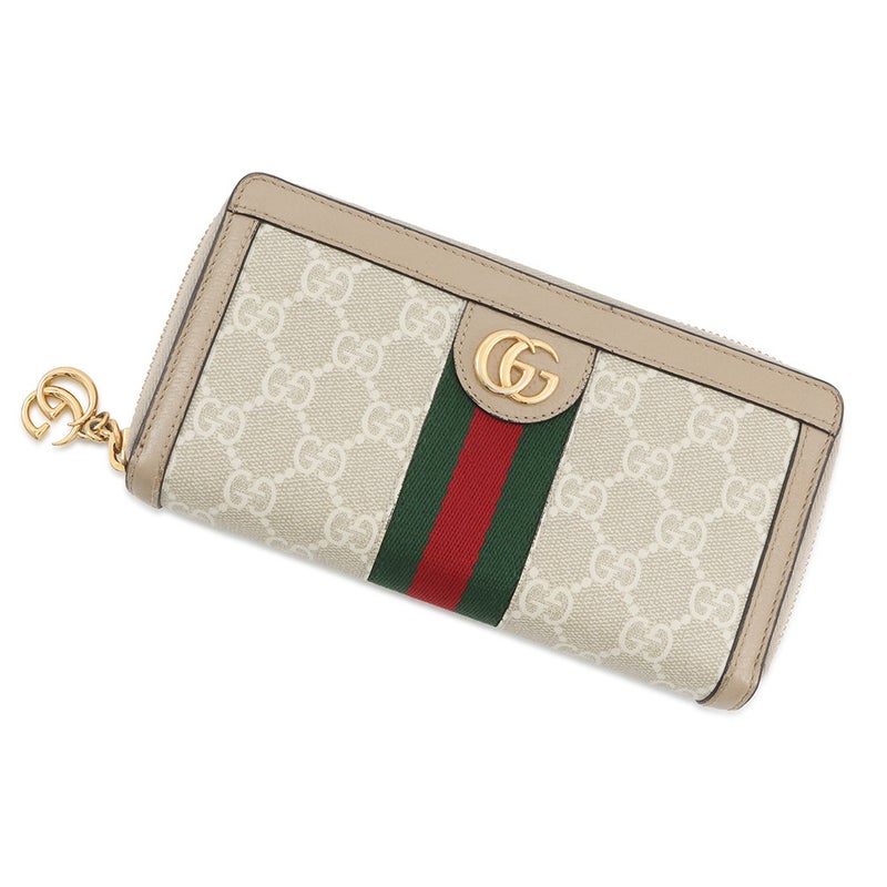 グッチ 長財布 GGスプリーム オフィディア ジップアラウンドウォレット 523154 GUCCI 財布 ラウンドファスナー ウェブ