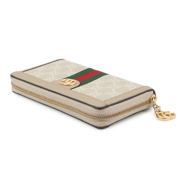 グッチ 長財布 GGスプリーム オフィディア ジップアラウンドウォレット 523154 GUCCI 財布 ラウンドファスナー ウェブ