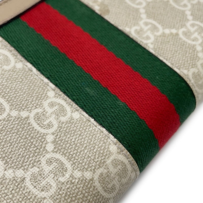 グッチ 長財布 GGスプリーム オフィディア ジップアラウンドウォレット 523154 GUCCI 財布 ラウンドファスナー ウェブ