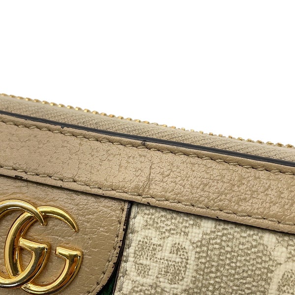 グッチ 長財布 GGスプリーム オフィディア ジップアラウンドウォレット 523154 GUCCI 財布 ラウンドファスナー ウェブ
