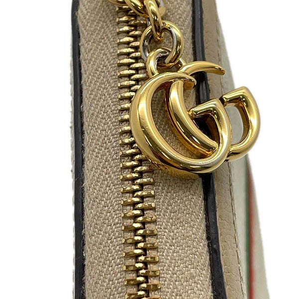 グッチ 長財布 GGスプリーム オフィディア ジップアラウンドウォレット 523154 GUCCI 財布 ラウンドファスナー ウェブ