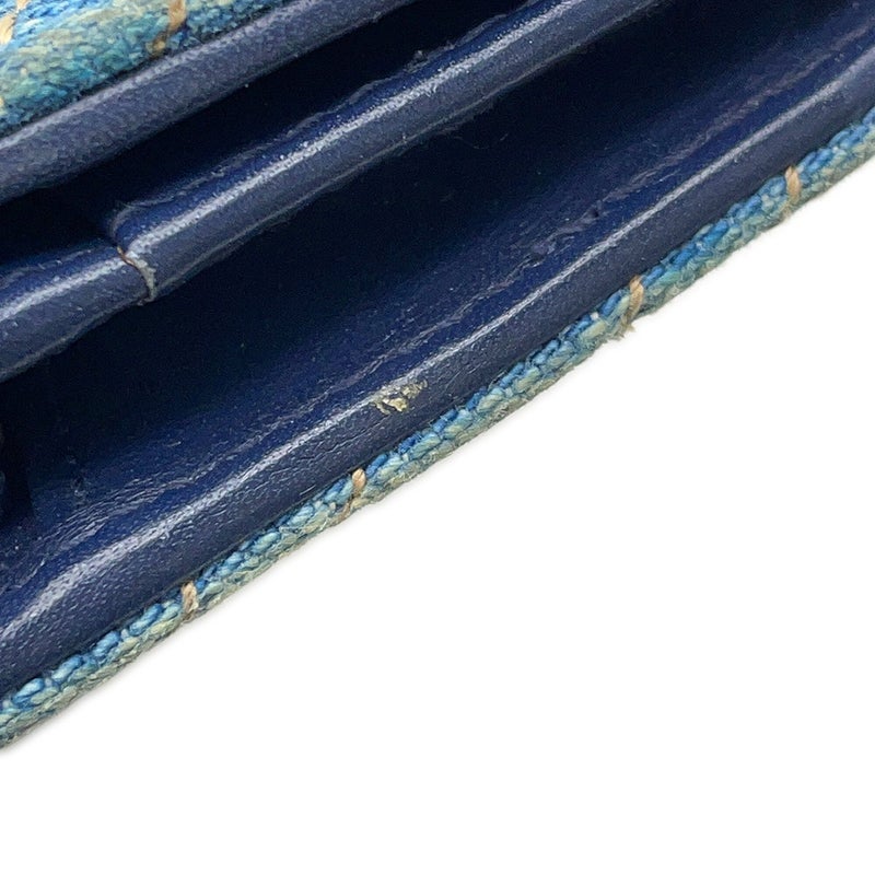 グッチ 二つ折り財布 GGマーモント ダブルG ミニウォレット 466492 GUCCI 財布 シェブロン キルティング カードケース 花 刺