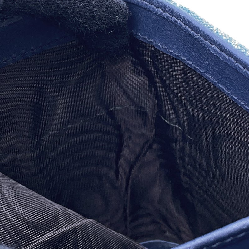 グッチ 二つ折り財布 GGマーモント ダブルG ミニウォレット 466492 GUCCI 財布 シェブロン キルティング カードケース 花 刺