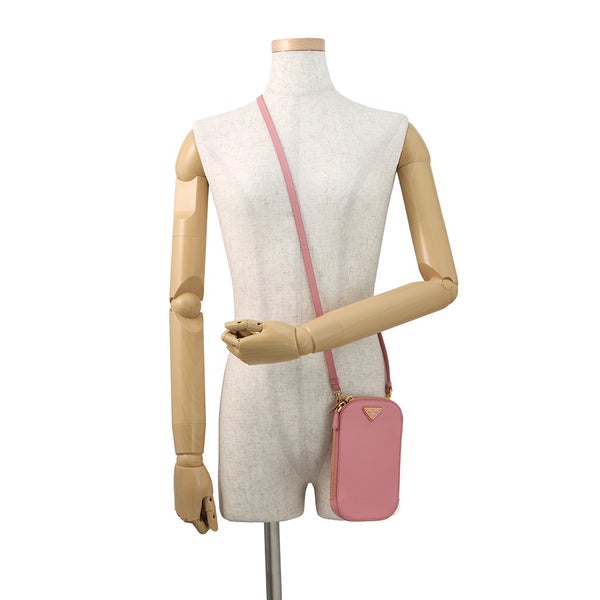 プラダ ショルダーバッグ スマートフォンケース サフィアーノ 1BP027 PRADA バッグ ケース ミニバッグ