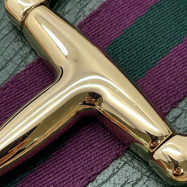 グッチ ショルダーバッグ GGキャンバス/レザー ホースビット 137388 GUCCI バッグ ワンショルダー